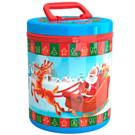 Новогодний подарок Санки (с замком)